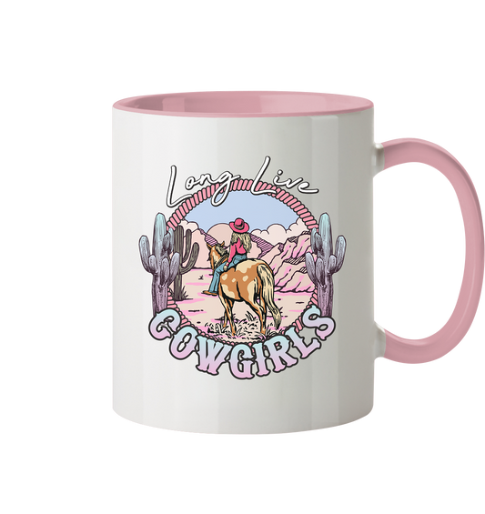 Long Live Cowgirl - Tasse zweifarbig